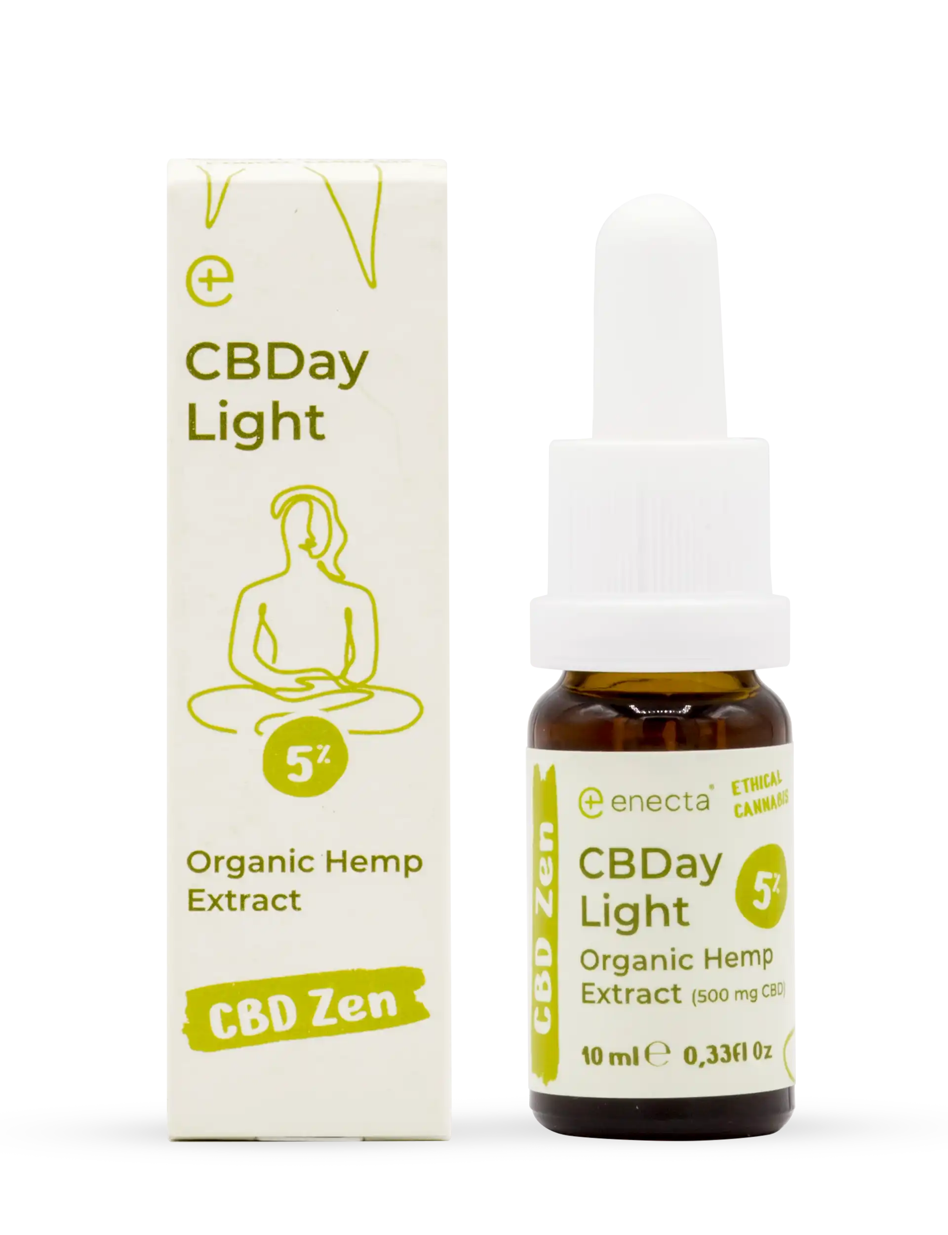 CBDay LIGHT 5% 10ml - Olio di CBD a spettro completo con terpeni