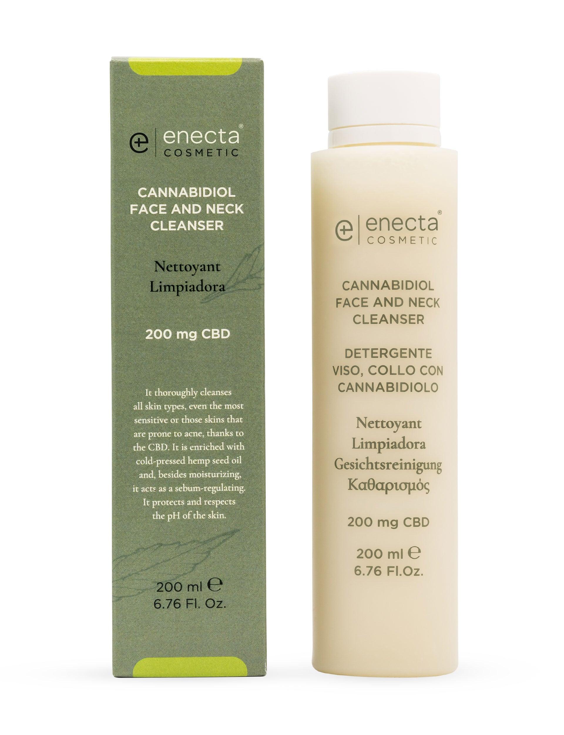 Cannabidiol Face and Neck cleanser - Enecta.en